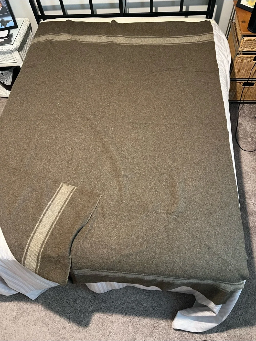 Rothco European style military wool blanket